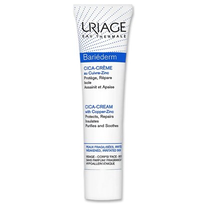 Uriage Bariéderm Cica крем Cu-Zn SPF50+ 40 ml Дерматолошки Препарати Kiwi.mk