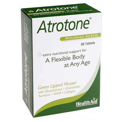 Healthaid Atrotone, 60 таблети — комплекс за зглобови и подвижност Зглобови и коски Kiwi.mk Healthaid Atrotone, 60 таблети — комплекс за зглобови и подвижност Зглобови и коски Kiwi.mk