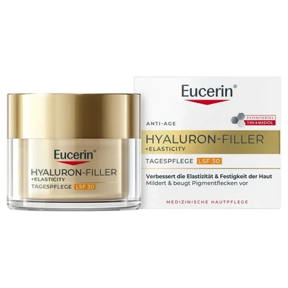 Eucerin Hyaluron-Filler + Elasticity Day SPF 30 50 ml — дневна анти-ејџ нега Брчки & Стареење Kiwi.mk