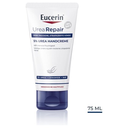 Eucerin UreaRepair крема за раце 5% уреа 75 ml Креми за Тело Kiwi.mk