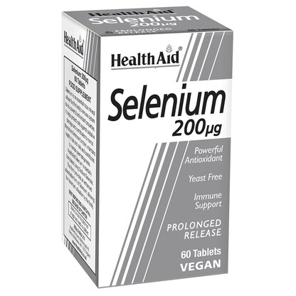 Healthaid Selenium 200 µg, 60 таблети Селен Kiwi.mk Healthaid Selenium 200 µg, 60 таблети Селен Kiwi.mk