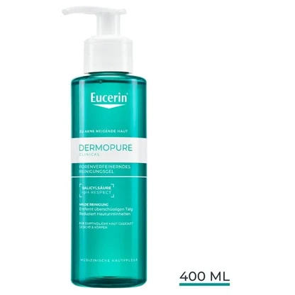 Eucerin DermoPure Cleansing Gel 400 ml — чистење на проблематична кожа Акни Третман Kiwi.mk