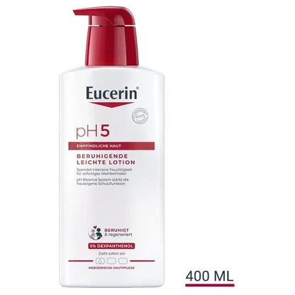 Eucerin pH5 смирувачки лесен лосион 400 ml Лосиони за Тело Kiwi.mk