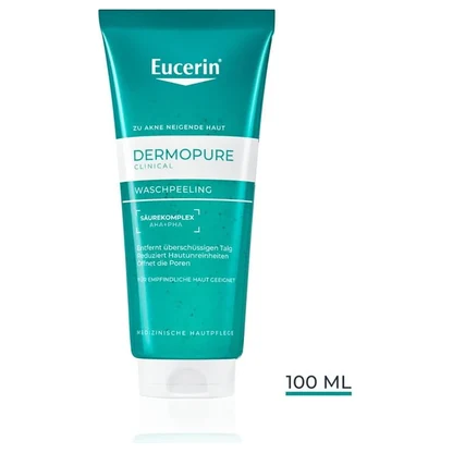 Eucerin DermoPure Scrub 100 ml — механички пилинг за пори Акни Третман Kiwi.mk Eucerin DermoPure Scrub 100 ml — механички пилинг за пори Акни Третман Kiwi.mk