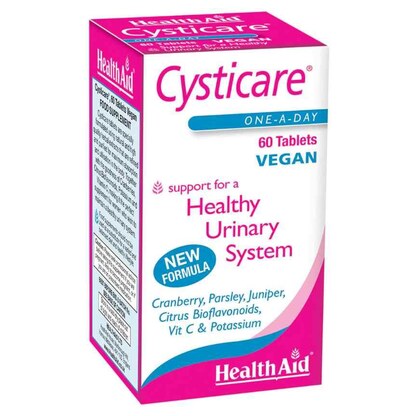 Healthaid Cysticare, 60 таблети — поддршка за уринарен тракт Уринарен тракт Kiwi.mk
