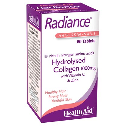 Healthaid Radiance, 60 таблети — колаген за коса, кожа и нокти Кожа & Нокти Kiwi.mk Healthaid Radiance, 60 таблети — колаген за коса, кожа и нокти Кожа & Нокти Kiwi.mk