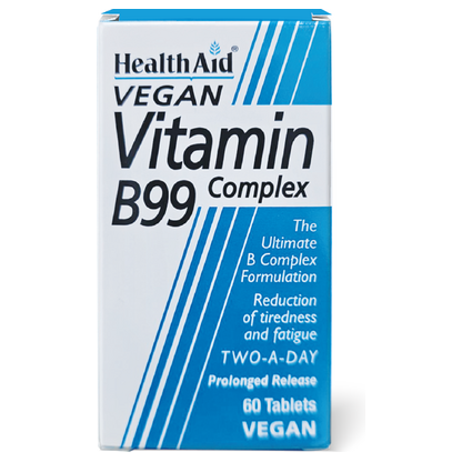 Healthaid Mega B99 Complex, 60 таблети — Б-витамински комплекс Б-витамини Kiwi.mk Healthaid Mega B99 Complex, 60 таблети — Б-витамински комплекс Б-витамини Kiwi.mk