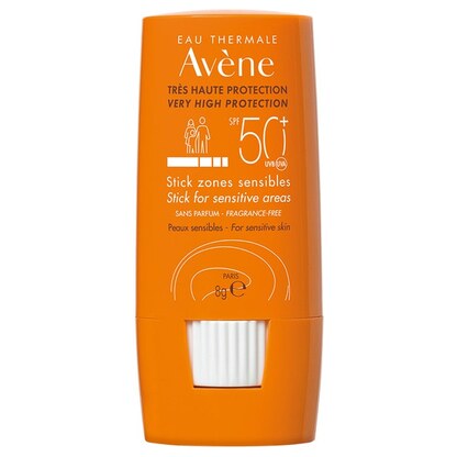 Avène Sensitive Areas Stick SPF50+ 8 g — за чувствителни зони Заштита од Сонце Kiwi.mk