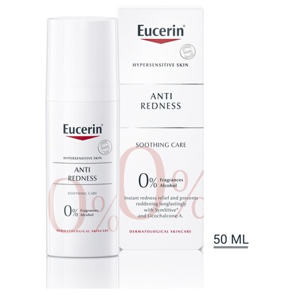 Eucerin AntiREDNESS Soothing Care крема 50 ml — смирување на црвенило Хидратација & Заштита Kiwi.mk Eucerin AntiREDNESS Soothing Care крема 50 ml — смирување на црвенило Хидратација & Заштита Kiwi.mk