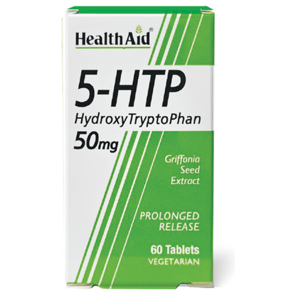 Healthaid 5-HTP 50 mg, 60 таблети со продолжено ослободување Расположение и сон Kiwi.mk Healthaid 5-HTP 50 mg, 60 таблети со продолжено ослободување Расположение и сон Kiwi.mk