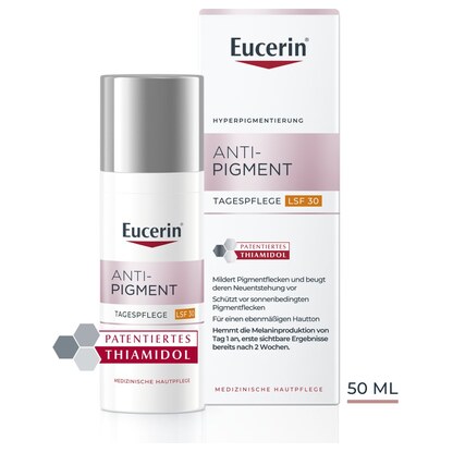 Eucerin Anti-Pigment Day SPF 30 крема 50 ml — против дамки Третмани за Белење Кожа Kiwi.mk Eucerin Anti-Pigment Day SPF 30 крема 50 ml — против дамки Третмани за Белење Кожа Kiwi.mk