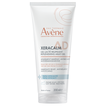 Avène XeraCalm A.D. млечен гел 200 ml — многу сува кожа Екзема Kiwi.mk Avène XeraCalm A.D. млечен гел 200 ml — многу сува кожа Екзема Kiwi.mk