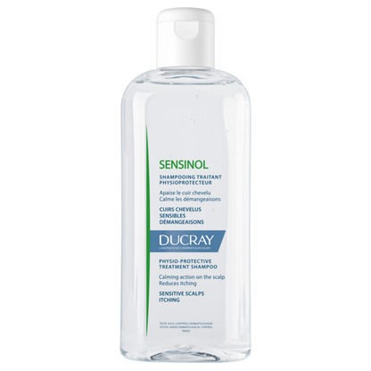 Ducray Sensinol Physio-Protective шампон 200 ml — чувствителен скалп Чешање Kiwi.mk Ducray Sensinol Physio-Protective шампон 200 ml — чувствителен скалп Чешање Kiwi.mk