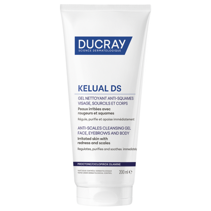 Ducray Kelual DS гел 200 ml — лушпи и црвенило Дерматолошки Препарати Kiwi.mk Ducray Kelual DS гел 200 ml — лушпи и црвенило Дерматолошки Препарати Kiwi.mk