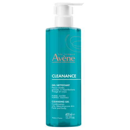 Avène Cleanance гел за миење 200 ml — за масна кожа и акни Гелови за Чистење Kiwi.mk