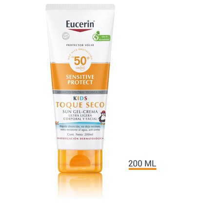 Eucerin Sun Kids Gel-Cream SPF 50+ 200 ml — детска заштита Заштита од Сонце Kiwi.mk