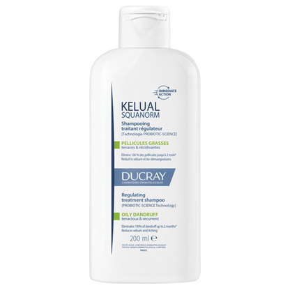 Ducray Kelual Squanorm шампон 200 ml — масен првут Шампони & Регенератори Kiwi.mk Ducray Kelual Squanorm шампон 200 ml — масен првут Шампони & Регенератори Kiwi.mk