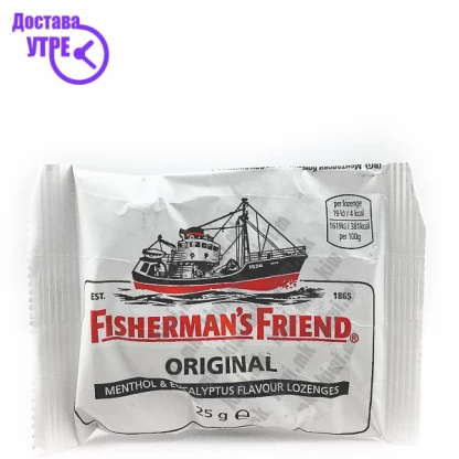 Fisherman’s friend бонбони оригинал, 25г Грло, Пастили & Спрејови Kiwi.mk