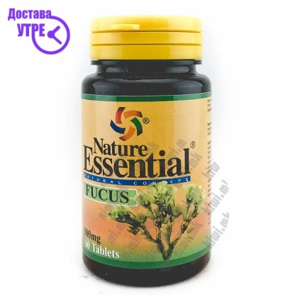 Nature essential fucus таблети, 60 Слабеење Kiwi.mk