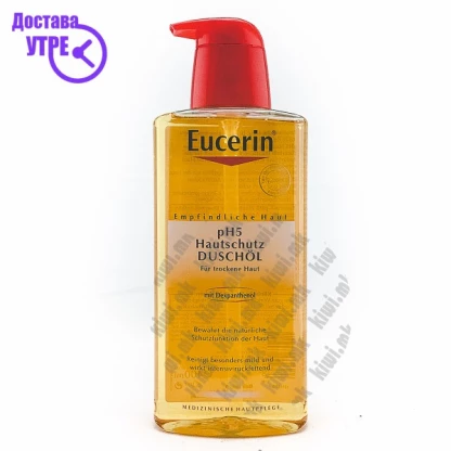 Eucerin ph5 skin-protection soft shower oil масло за туширање, 200мл Купки & Туширање Kiwi.mk