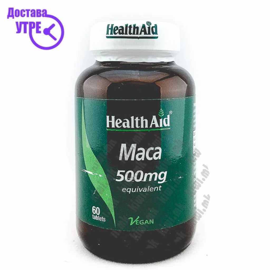 HealthAid Maca 500mg 60’s Tablets таблети, 60