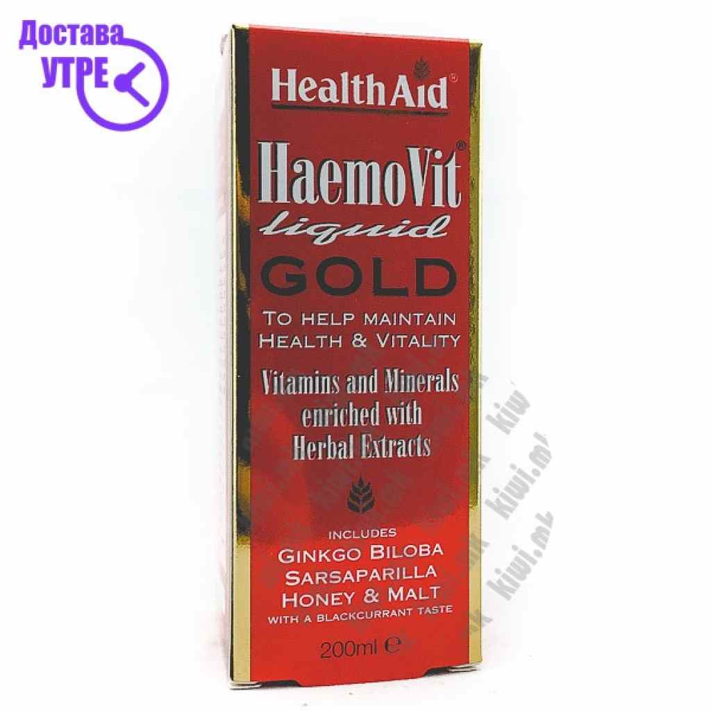 Healthaidhaemovit liquid gold 200ml – healthaid сируп, 200мл Срце & Циркулација Kiwi.mk