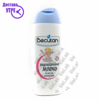 Becutan хидратантно млеко за нега на детска кожа, 200мл Бебе Козметика Kiwi.mk