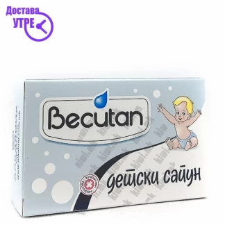 Becutan детски сапун, 90г Бебе Козметика Kiwi.mk