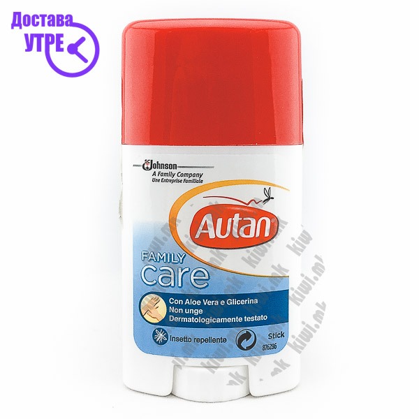 Autan family care repellent stick стик против убод од инсекти, 50мл ...