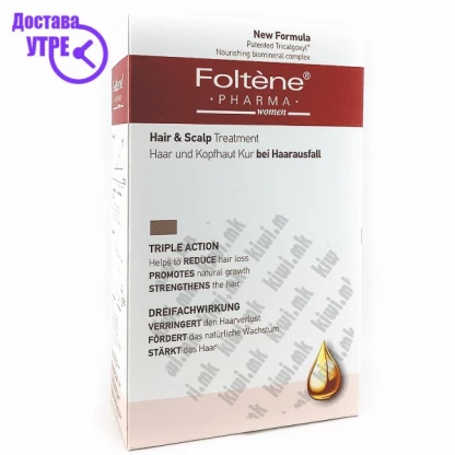 Foltene pharma women treatment третман за жени против опаѓање на коса, 100мл Ревитализација & Раст Kiwi.mk