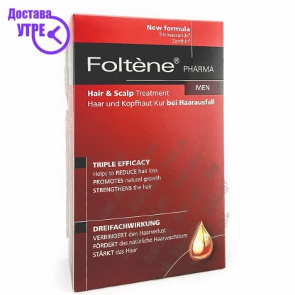 Foltene pharma men treatment третман за мажи против опаѓање на коса, 100мл Ревитализација & Раст Kiwi.mk