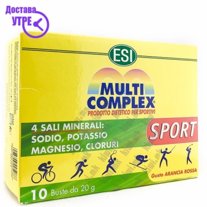 Esi multicomplex sport кесички, 10 Мултивитамини Kiwi.mk