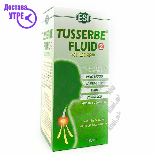 ESI Tusserbe Fluid 2 сируп, 180мл | КУПИ ONLINE