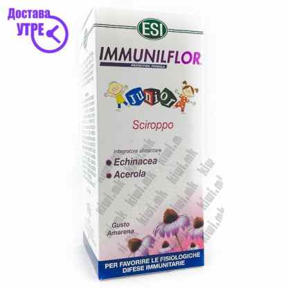 Esi immunilflor junior сируп, 200мл Кашлица Kiwi.mk