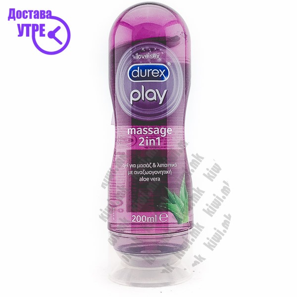 Durex play massage 2 in 1 лубрикант, 200мл | КУПИ ONLINE