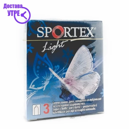 Sportex light презерватив, 3 Кондоми Kiwi.mk