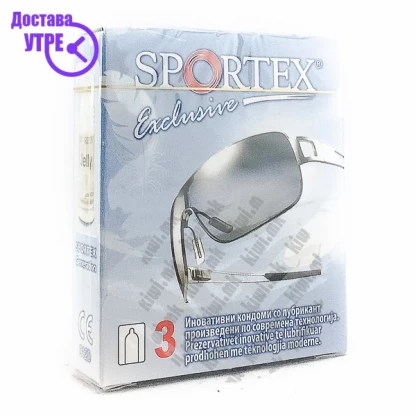 Sportex exclusive презерватив, 3 Кондоми Kiwi.mk