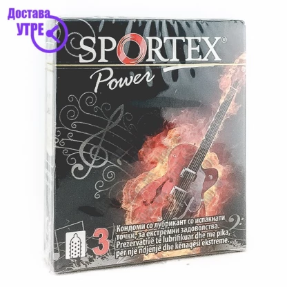 Sportex power презерватив, 3 Кондоми Kiwi.mk