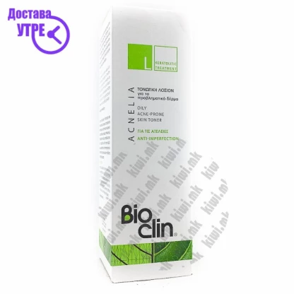 Bioclin acnelia l oily acne prone skin toner лосион за лице склоно кон акни, 90мл Акни Третман Kiwi.mk