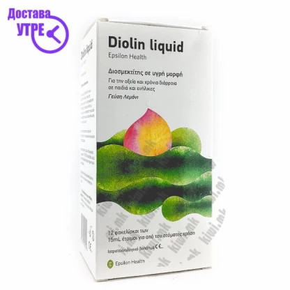 Diolin liquid кесички, 12 Гасови & Грчеви Kiwi.mk