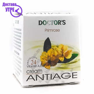 Doctor’s anti-age cream крема за лице со жолто ноќниче против брчки, 50мл Брчки & Стареење Kiwi.mk