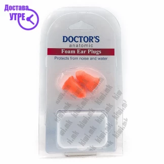 Doctor’s foam ear plugs тампони за уши, 2 Уши Kiwi.mk