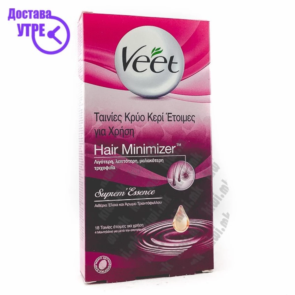 Veet ленти за депилација, 18 Депилација Kiwi.mk