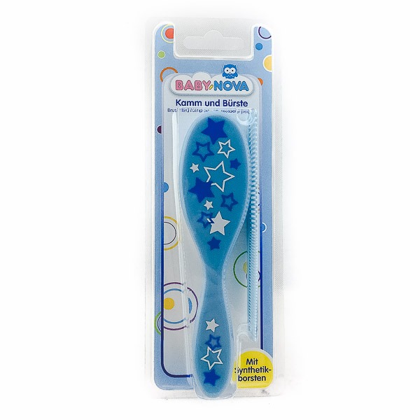 Baby nova сет од чешел и четка КУПИ ONLINE