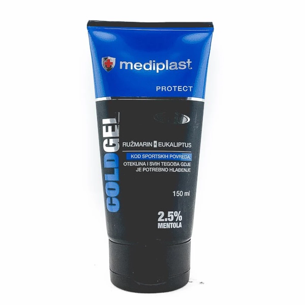 Mediplast cold gel 2,5% mentol гел, 150мл Мачкање за болка Kiwi.mk
