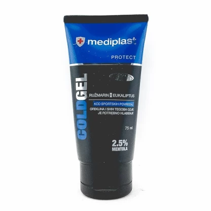 Mediplast cold gel гел, 75мл Мачкање за болка Kiwi.mk