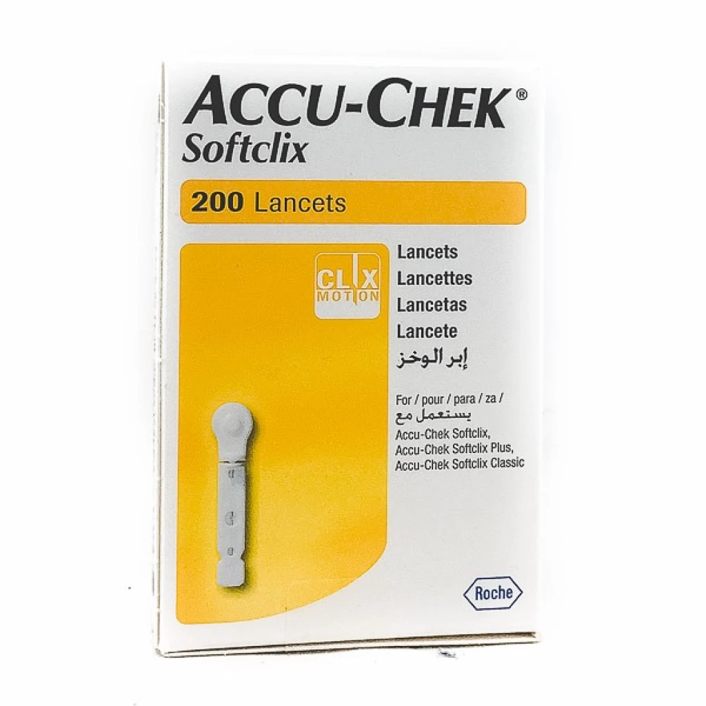 Accu-chek ланцети за мерење на шеќер, 200 Контрола на Дијабет Kiwi.mk