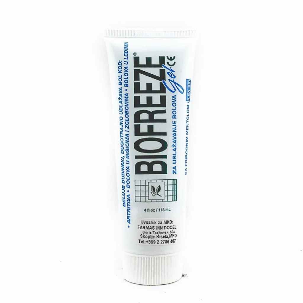 Biofreeze гел, 110г Мачкање за болка Kiwi.mk