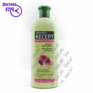Recept шампон за против првут, 200мл Шампони & Регенератори Kiwi.mk