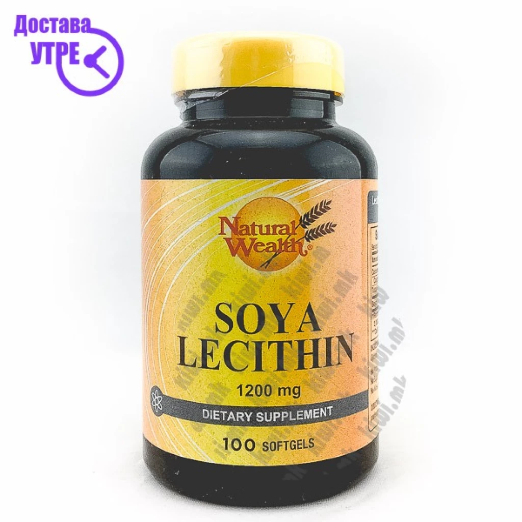 Natural Wealth Soya Lecithin капсули, 100